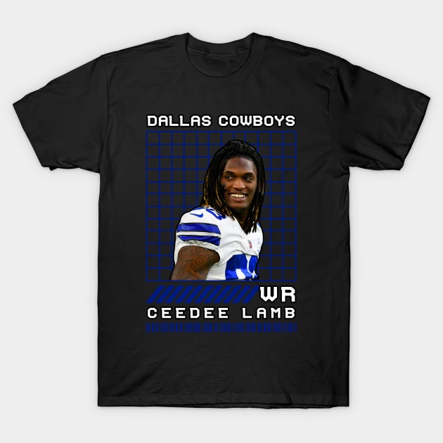 CEEDEE LAMB - WR - DALLAS COWBOYS T-Shirt by Mudahan Muncul 2022